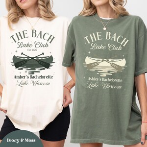 Custom Camp Bach T-shirts, Camping Bachelorette Comfort Color Tees, Cabin Bach Party Bridesmaid Shirts, Hiking Bachelorette Party Shirts