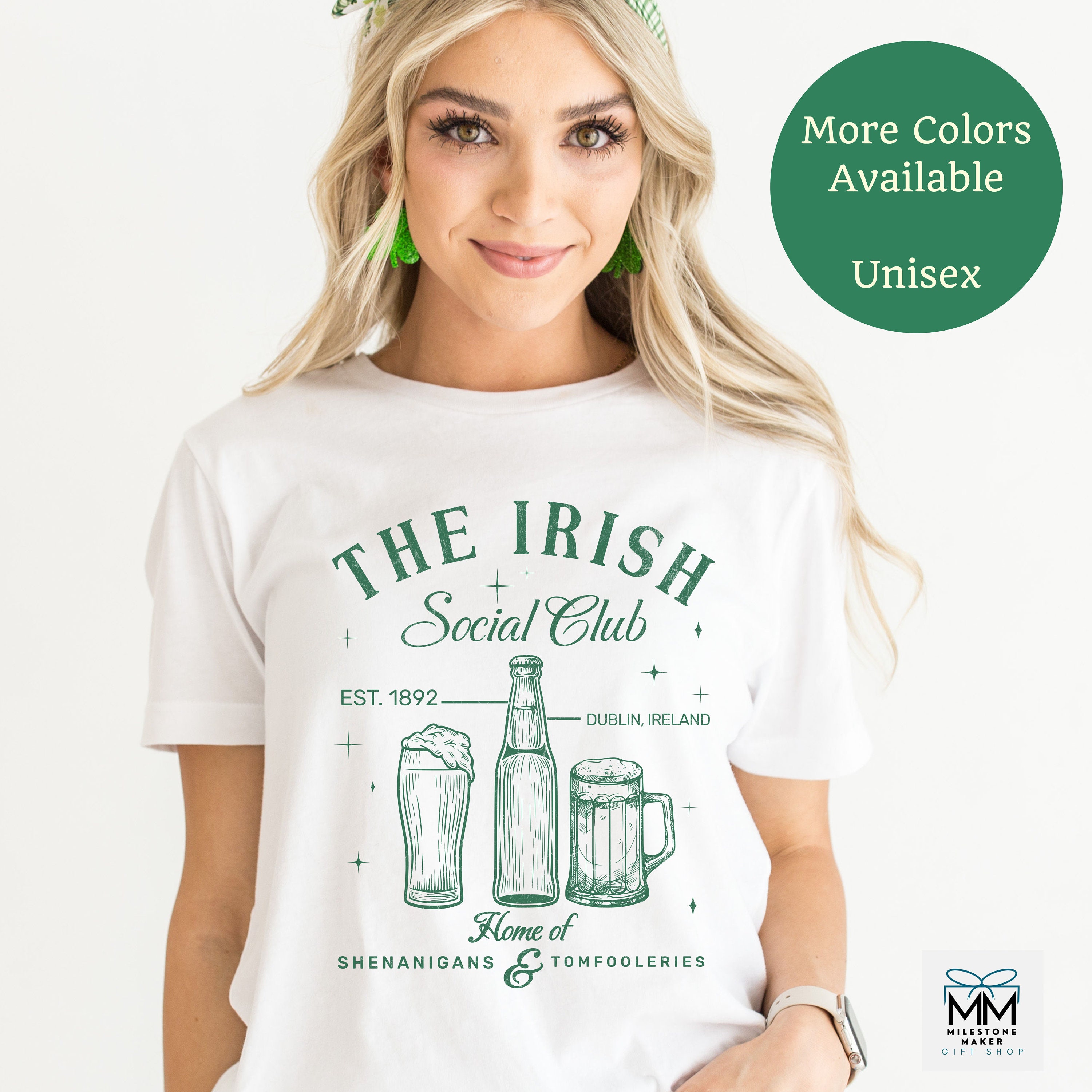 Tuxedo Cat Irish St Patrick's Day For Boys Girls Men Women T-Shirt Tuxedo Cat Irish St Patrick's Day For Boys Girls Men Women T-Shirt