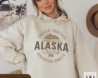 Personalized Alaska Family Cruise Hoodie 2026, Making Memories Together Sweater