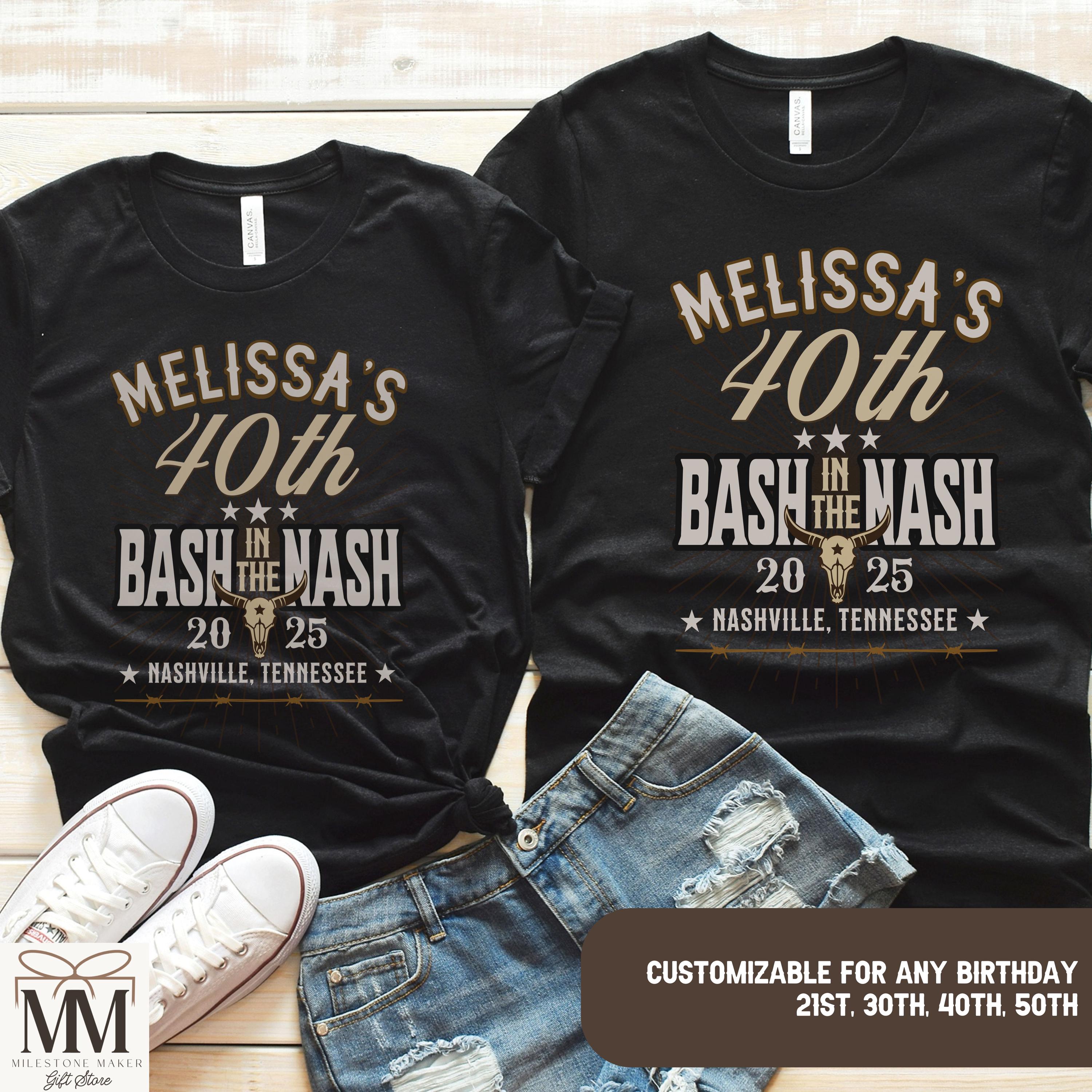 Birthday Bash Shirts - Etsy