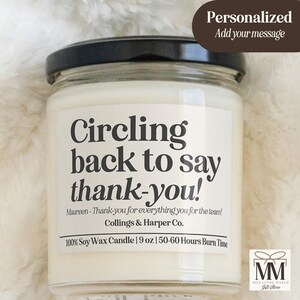 Custom Best Team Candle Gift, Funny Office Employee Bulk Gift, Corporate Coworker Gift, Team Appreciation, Employee Christmas Thank you Gift