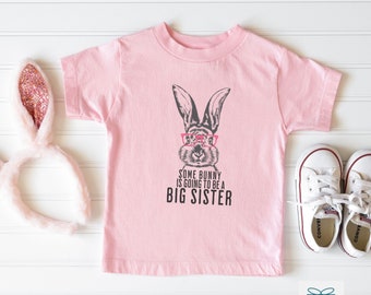 Big Sister Shirt Easter, Big Sister Announcement Shirt, Promoted to Big Sister T-Shirt, Gift for New Big Sister, Pregnancy Announcement