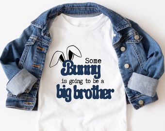 New Big Brother T-shirt, Birth Announcement Shirts, Celebrate new big brother, Easter Big Brother Shirt, New Baby Announcement sibling