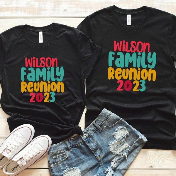 Family Reunion T-shirts, Bulk Order Family Shirts, Personalized Matching Family Shirts, 2023 Family Shirt, Custom T-shirts Family Reunions