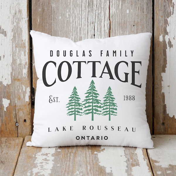 Cottage Pillow Etsy