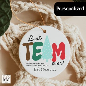 Best Team Ever Gift, Custom Corporate Gifts For Team, Employee Christmas Gift, Bulk Staff Appreciation Gift, Thank-You Gift For Colleague