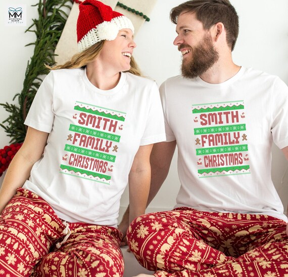 Ugly Christmas Shirt, Family Christmas Tshirts, Retro Christmas