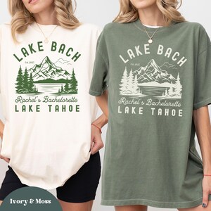Custom Camp Bach T-shirts, Camping Bachelorette Comfort Color Tees, Cabin Bach Party Bridesmaid Shirts, Hiking Bachelorette Party Shirts