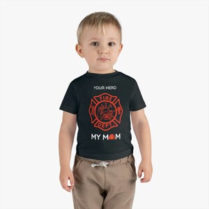 Firefighter Mom Toddler Tee