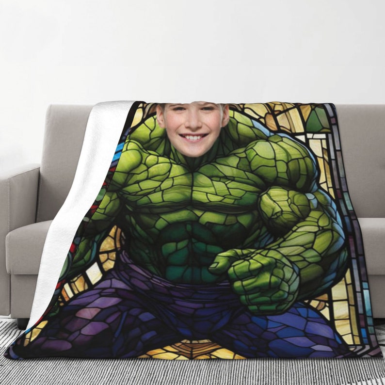 Personalized Custom Blankets Hulk Blanket Name Custom Blankets Are