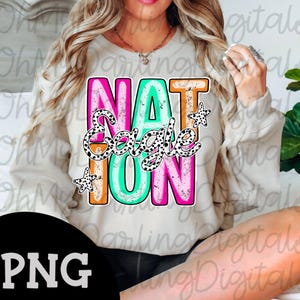 Eagle Nation Png|Retro Colorful Team|Dalmatian|Stars|Preppy Eagles|Team Spirit Png|School Mascot Png|Sport Graphic|Game Day Digital Download