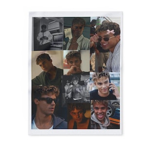 Nick Leister Blanket, Matthew Broome Blanket, My Fault London, Culpa Mia, Book Lovers, Gifts for Her, Gifts for Him, Fans Gift, Movie Merch