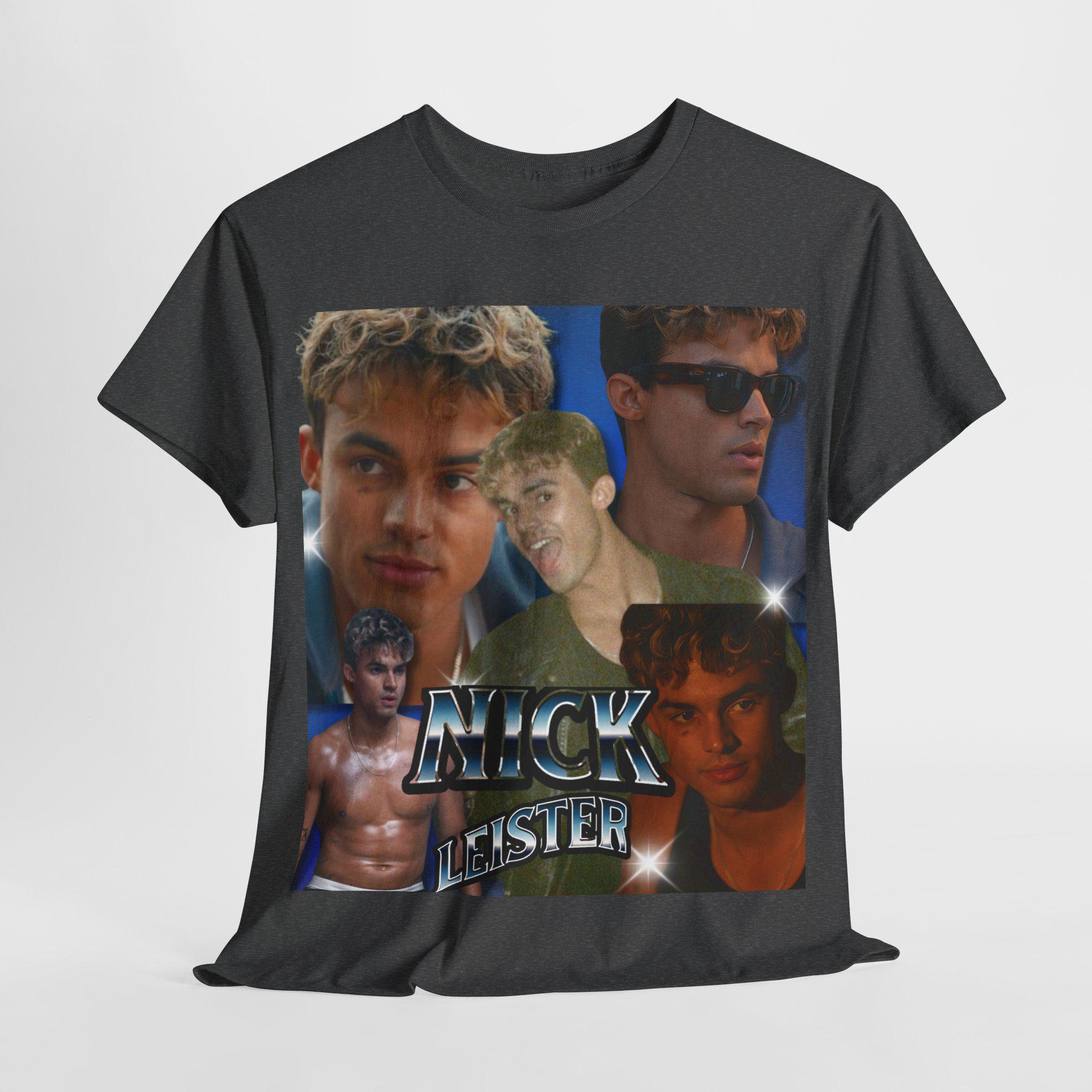 Cotton Nick Leister Unisex Tee - Soft Graphic Print T-shirt