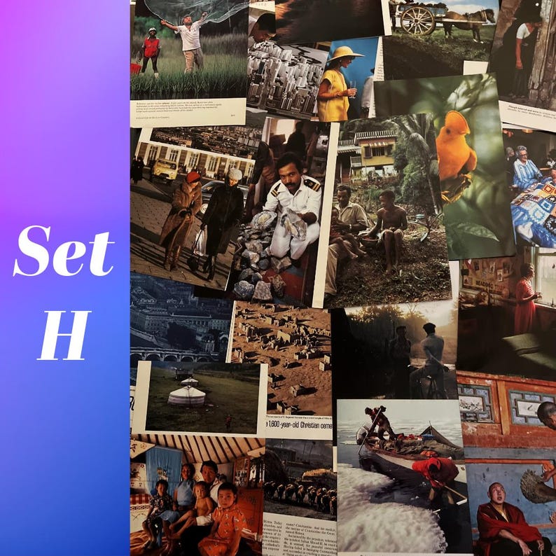 May include: A collage of images featuring various scenes from around the world. The images include people, landscapes, and buildings. The collage is a mix of colors and textures, creating a visually interesting and diverse composition.