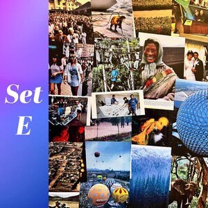 May include: A collage of images featuring a variety of subjects, including people, landscapes, and abstract designs. The collage is made up of different sizes and shapes of photos, creating a visually interesting and eclectic composition.