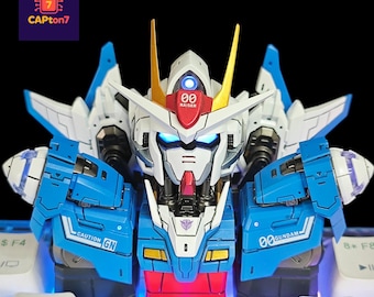 Handmade Gundam 00R Keycap set: Cherry MX Mechanical Keyboard PBT Keycaps