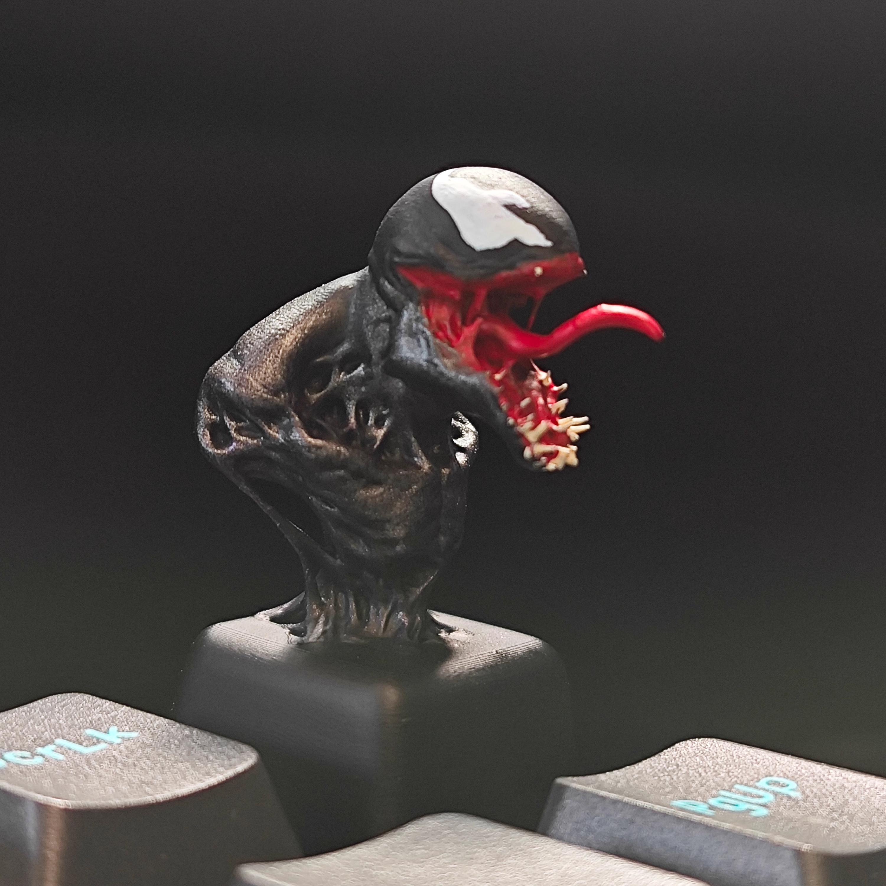 Venom Keycap | Cherry MX Mechanical Keyboard | PBT Keycaps | Gift for Gamers | Key cover | Gaming Accessories | Keycaps Set