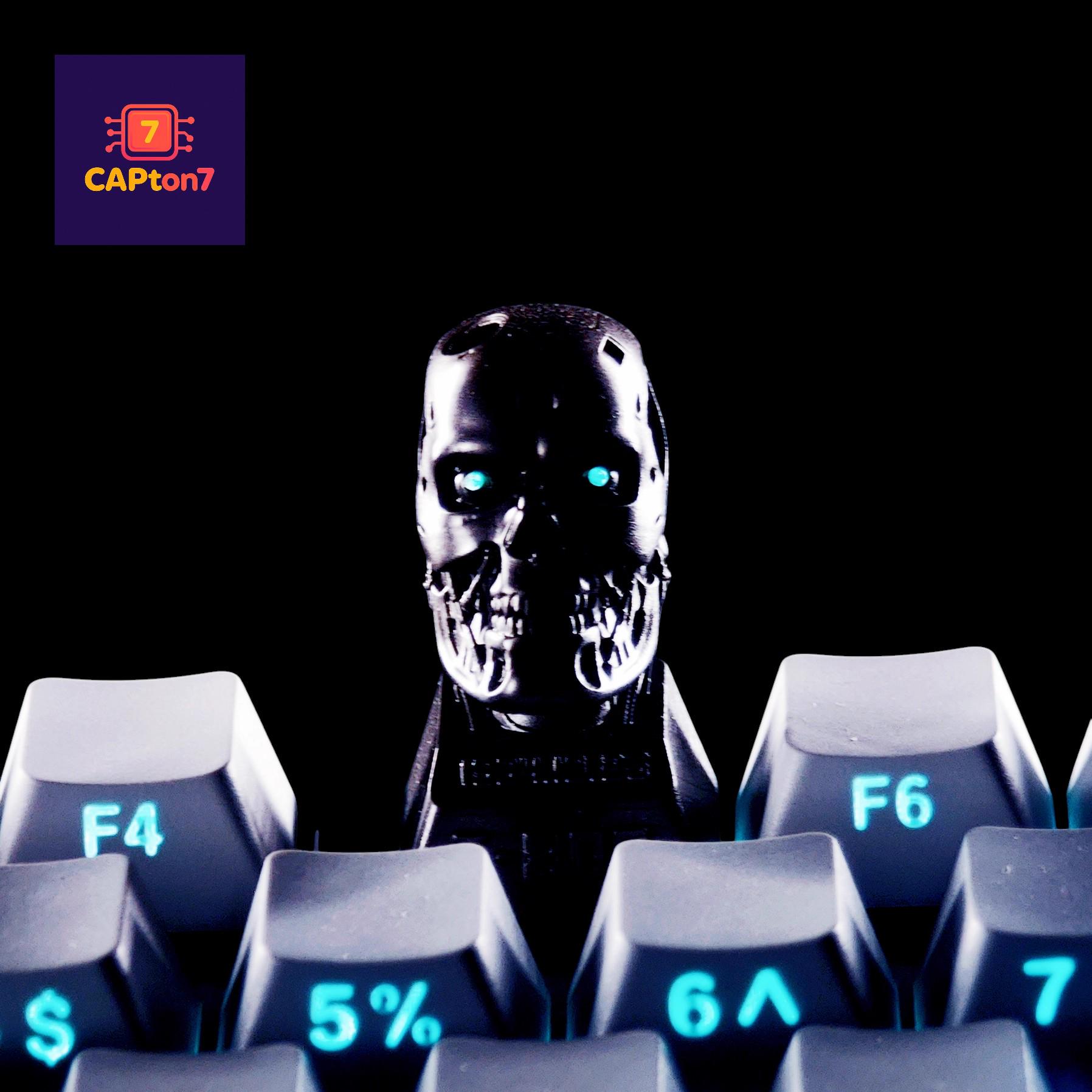 Handmade the Terminator 1984 Keycap: PBT Cherry MX Keycaps - Etsy