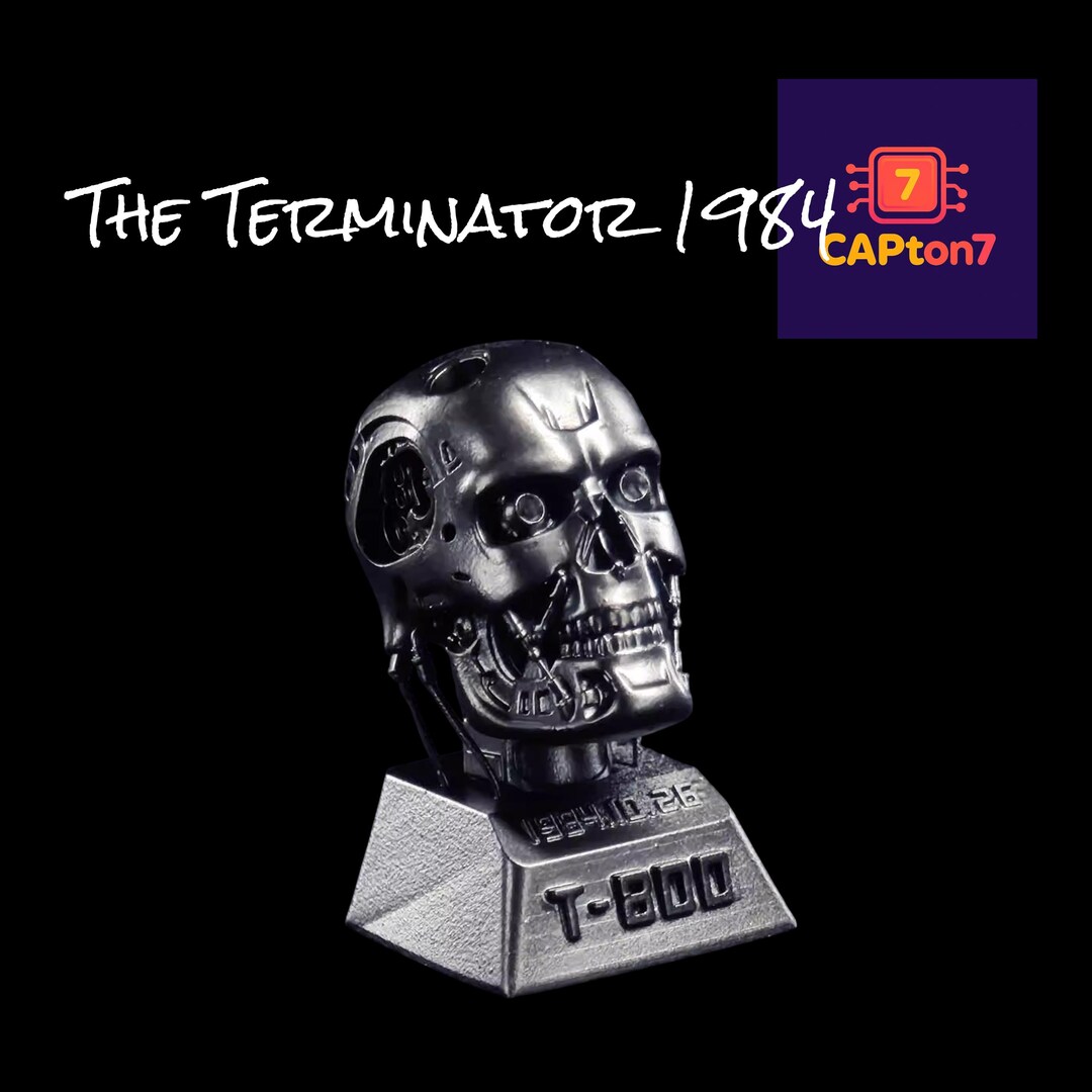 Handmade the Terminator 1984 Keycap: PBT Cherry MX Keycaps - Etsy