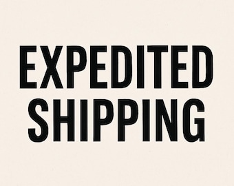 Expedited Shipping Upgrade