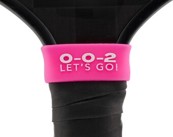 0-0-2 Pickleball Grip Band – Funny Paddle Accessory for Players | 10 Color Options
