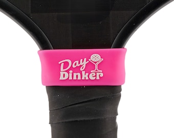 Day Dinker Pickleball Paddle Gripband | Grappig siliconenaccessoire