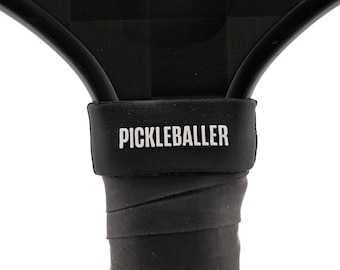 Pickleballer Pickleball Grip Band – Paddle Accessory Gift for Players, Coaches & Teams | 10 Colors