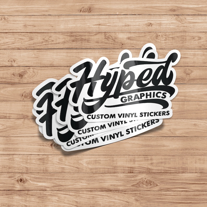 Custom Diecut Vinyl Sticker Etsy Australia
