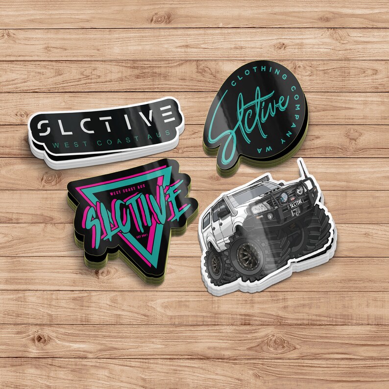 Custom Diecut Vinyl Sticker Etsy Australia