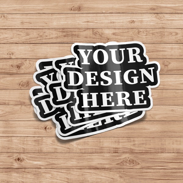 Custom Die-Cut Vinyl Sticker