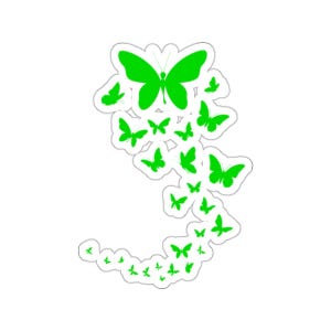 Adesivo paralisi cerebrale, adesivo di sensibilizzazione, adesivi di sensibilizzazione sulla paralisi cerebrale, adesivo con nastro verde, malattia cronica, adesivo per auto, sensibilizzazione sulle malattie rare