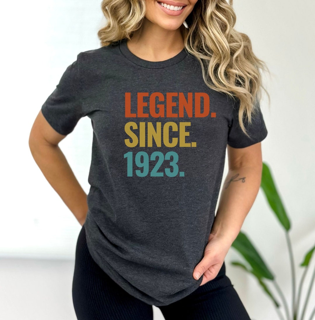 100 Years Old 100th Birthday B-Day Gift Legends 1917 T Shirt