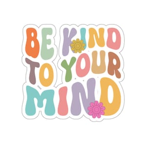 Therapie Aufkleber, Inspirational Geschenk für psychische Gesundheit, Selbstliebe Geschenke, Suizidprävention, Auto Aufkleber, You Matter Laptop Aufkleber Angst Aufkleber