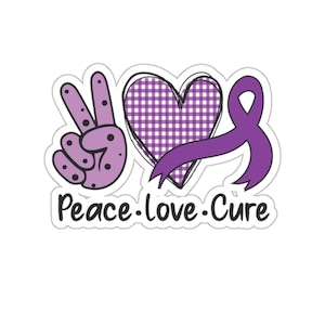 Epilepsy Awareness, Spoonie Sticker, Epilepsy Gift, Chronic Illness Stickers, Seizure Sticker, Seizure Awareness, Epilepsy Awareness Sticker
