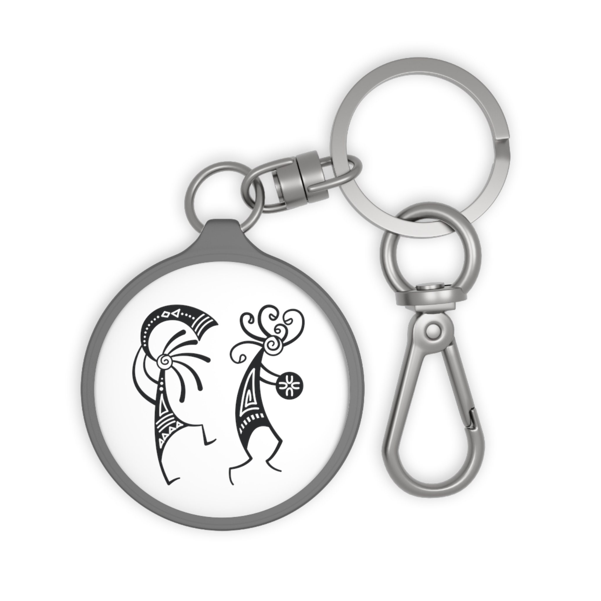 Native Key Chain Tribal Kokopelli Key Chain, Native American Keychain Gift, Fertility ...