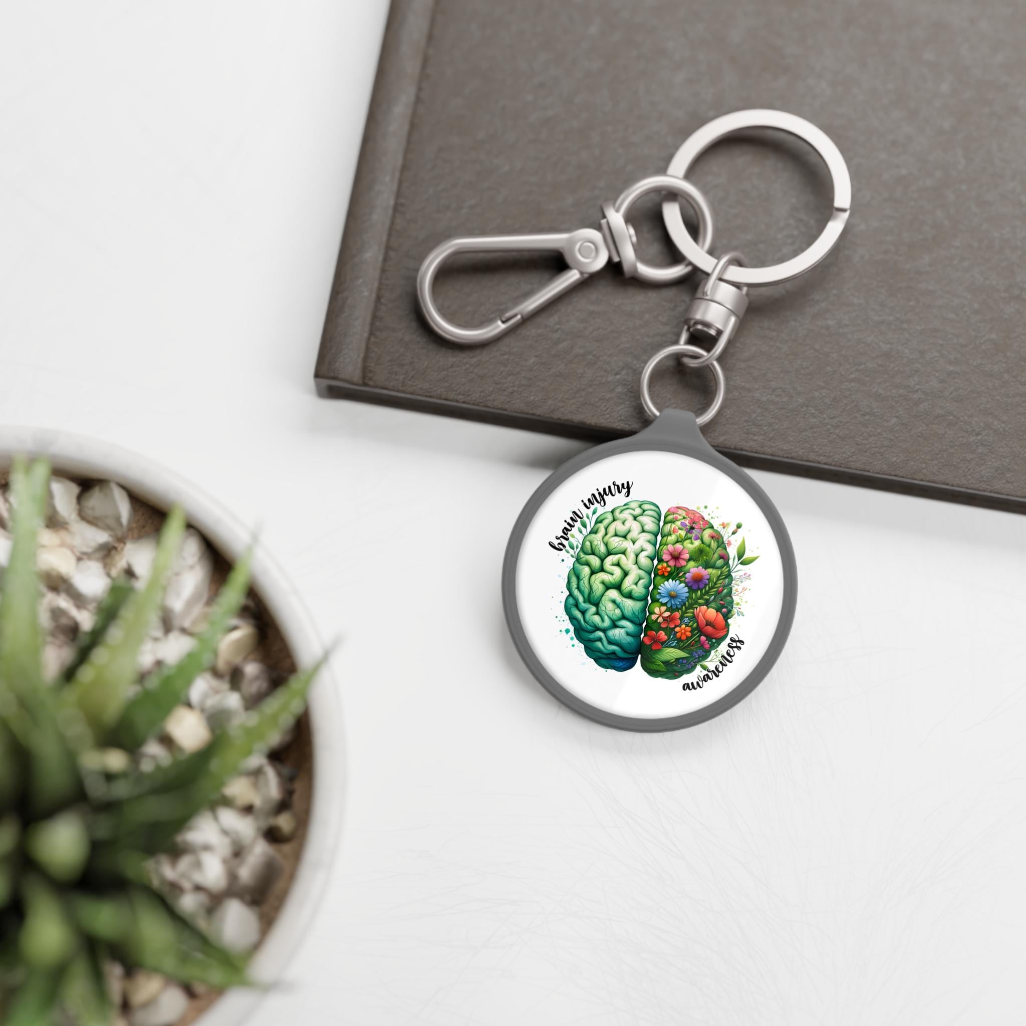 脳損傷啓発キーホルダー、神経外科手術キーホルダー、看護師へのギフト