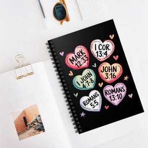 Caderno de diário cristão, diário de oração, caderno de diário de capa dura da Bíblia, diário de versículos da Bíblia, notas da igreja, presentes religiosos