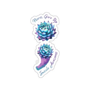 Mental Health Sticker, Suicide Prevention Sticker, Suicide Awareness Sticker, Car Decal, Vet Med Caduceus, 988 Decal, Self Love, You Matter