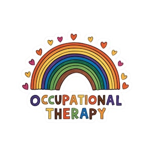 Occupational Therapy Sticker, Ot Graduation Gift, Therapy Sticker, Therapist Gift, Occupational Gift, Gift For Therapist, Ot Student Gift