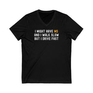 Unisex Jersey Short Sleeve V-Neck Tee