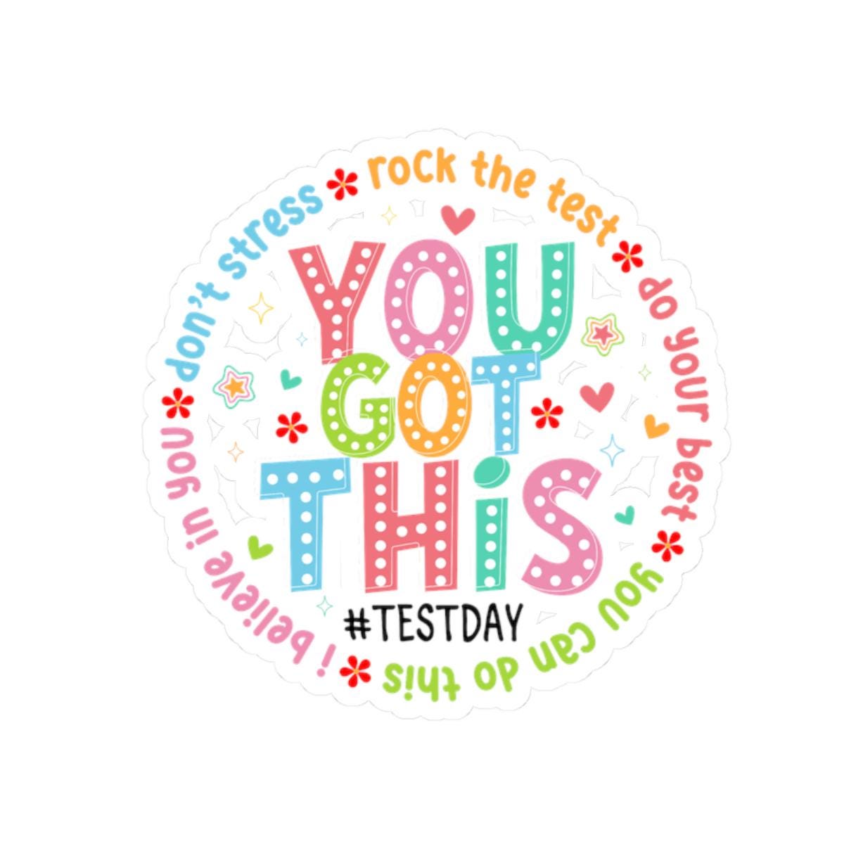 Motivational You Got This Aufkleber: Positive Affirmation Aufkleber, Laptop/Planer Dekor