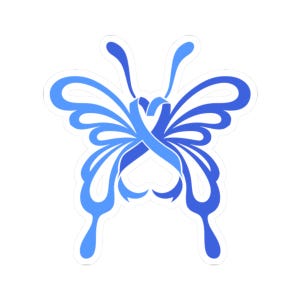 Pegatinas de concienciación sobre la alopecia, calcomanías "Calvo y hermoso", paquete de pegatinas de apoyo para la pérdida del cabello, concienciación sobre enfermedades invisibles, positivo