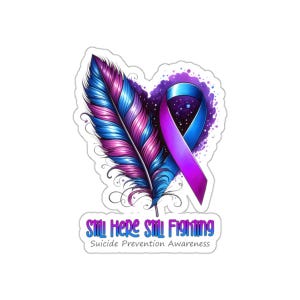 Mental Health Sticker, Suicide Prevention Sticker, Suicide Awareness Sticker, Car Decal, Vet Med Caduceus, 988 Decal, Self Love, You Matter