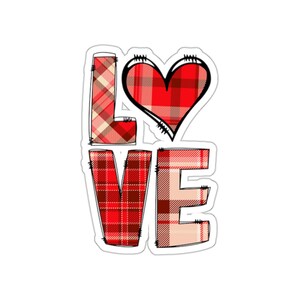 Valentine Love Stcker, Classroom Valentine Sticker, Laptop Decals, Water Bottle Sticker, Happy Valentine&#39;s Stickers