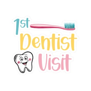 Pegatinas de dentista, pegatina de higienista dental, pegatina de dientes, decoración de consultorio dental, regalo de asistente dental, graduación dental, facultad de odontología