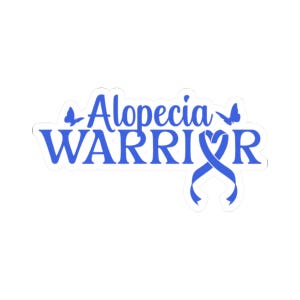 Pegatinas de concienciación sobre la alopecia, calcomanías "Calvo y hermoso", paquete de pegatinas de apoyo para la pérdida del cabello, concienciación sobre enfermedades invisibles, positivo
