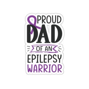 Epilepsy Awareness, Spoonie Sticker, Epilepsy Gift, Chronic Illness Stickers, Seizure Sticker, Seizure Awareness, Epilepsy Awareness Sticker