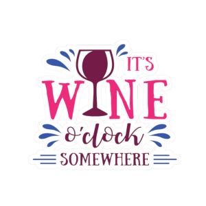 Stickers de sensibilisation au vin, Journée nationale du vin, 25 mai, cadeau pour amateur de vin, Dégustation de vin décorative, cadeau pour amateur de vin, Sticker célébration du vin