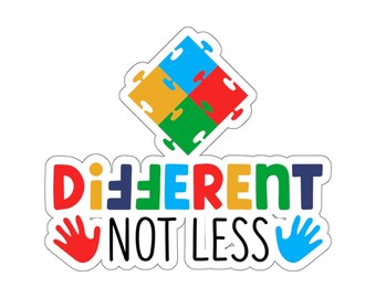 Adhd Sticker, Autism Awareness Stickers, Car Decal Stickers, Autistic Gifts, Neurodivergent Gifts, Laptop Sticker, Special Education Sticker