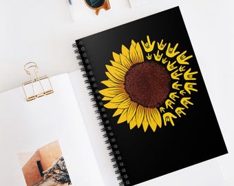 Mental Health Journal For Adults Let Them Inspirational Notebook 5.5x8.3 Inches | Mental Health Journal Motivational Hardcover Positive Affirmation Journal